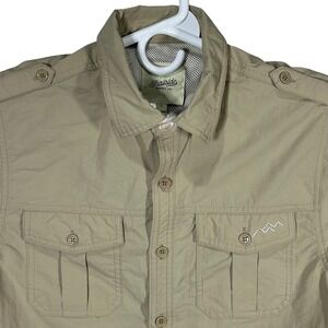 Trailside Supply Co. Men's Small Button Down Long Sleeve Fishing Hiking Shirt